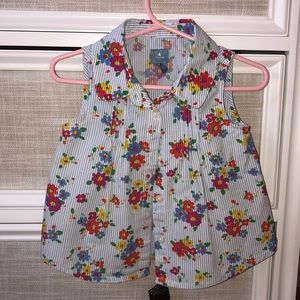 Baby Gap collared top